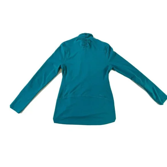 Womens Champion PowerTrain Power Flex Blue Green Full Zip Jacket Size Small - Picture 3 of 7